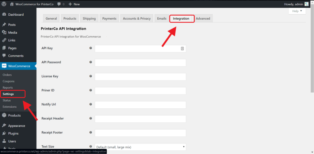 How do I print a WooCommerce order?