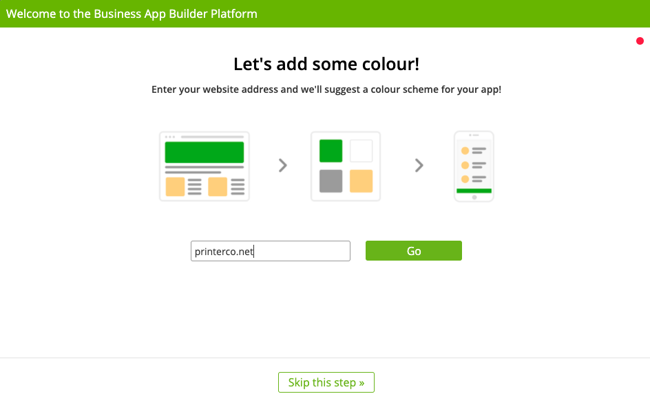 PrinterCo AppInstitute Step 2