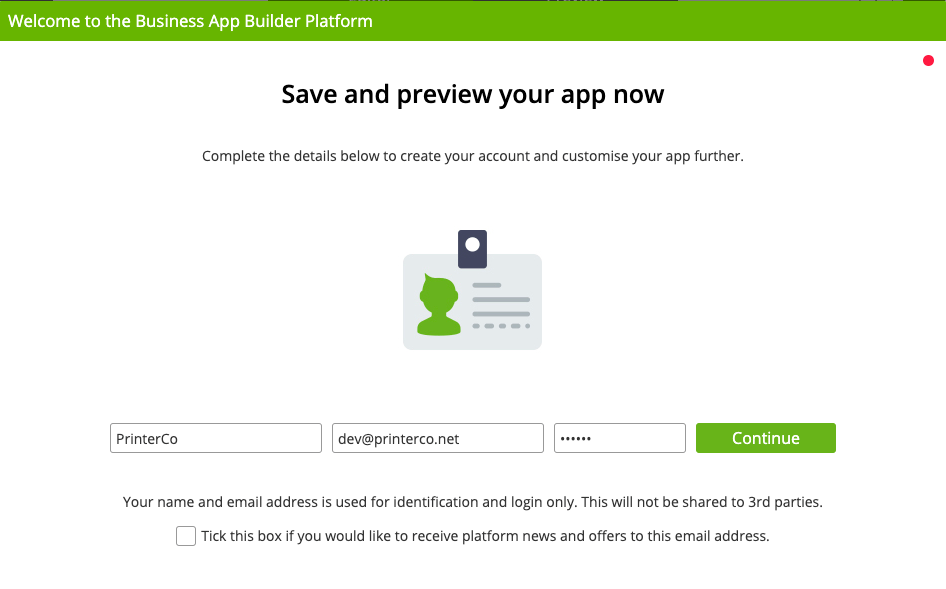 PrinterCo AppInstitute Step 3