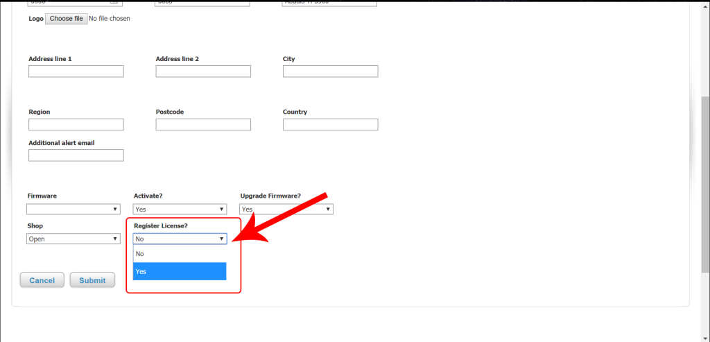 PrinterCo Step2 EnableLicence